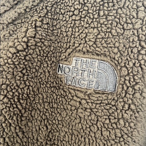 The North Face Women's Osito Bomber Sherpa Fleece Jacket Olive Green M - Picture 5 of 6